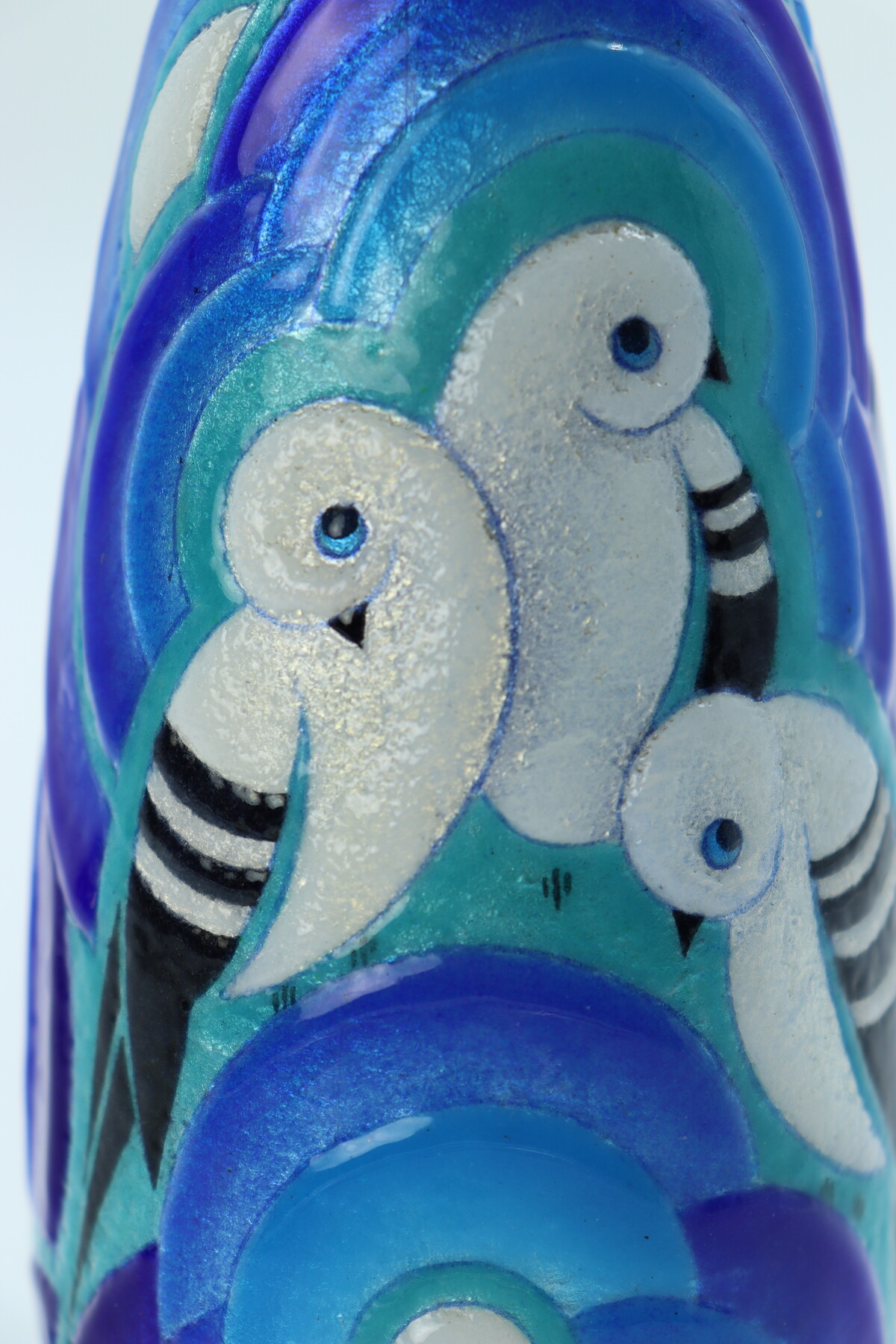Vase aux oiseaux par Fenriette Marty