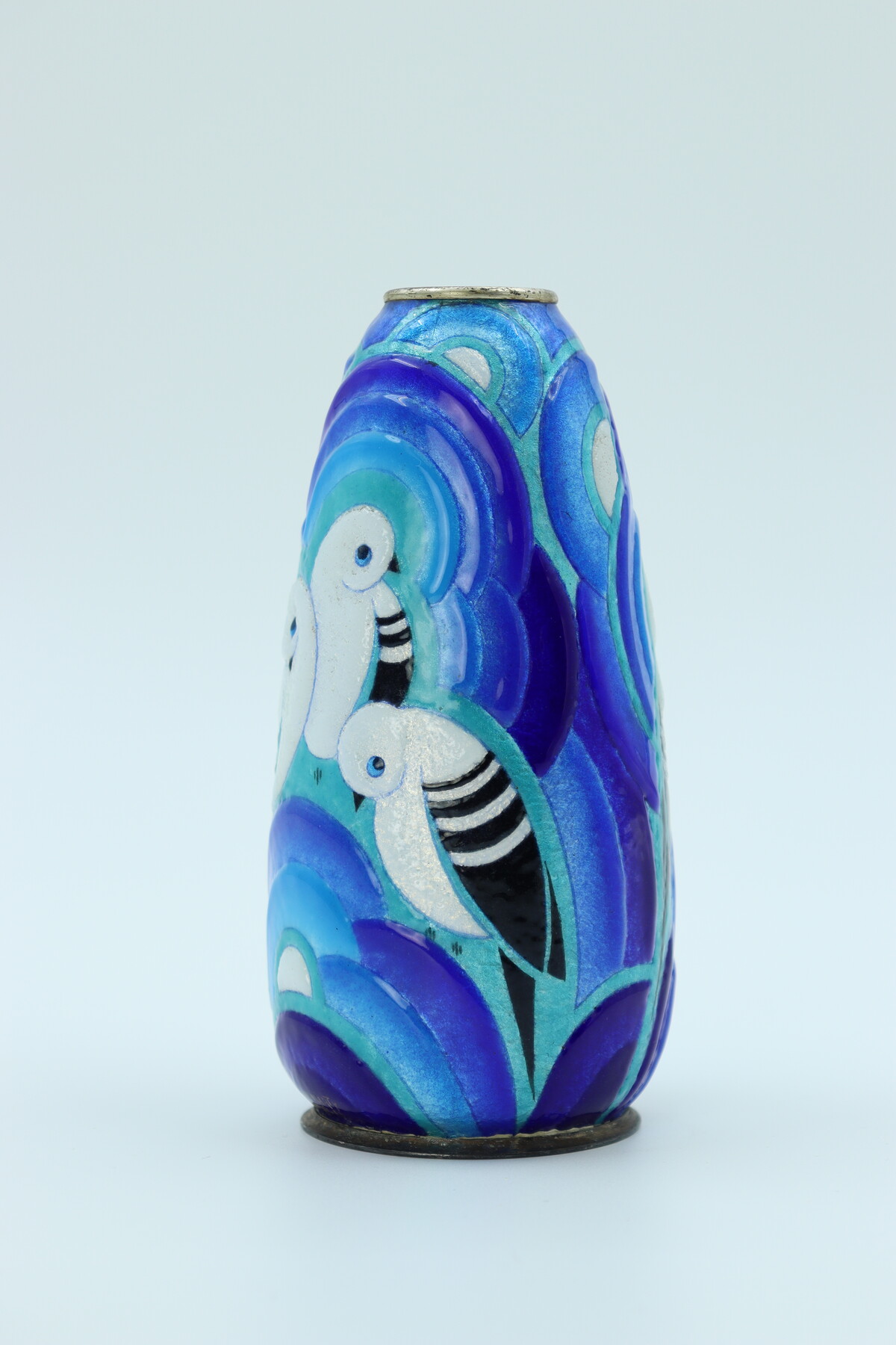 Vase aux oiseaux par Henriette Marty