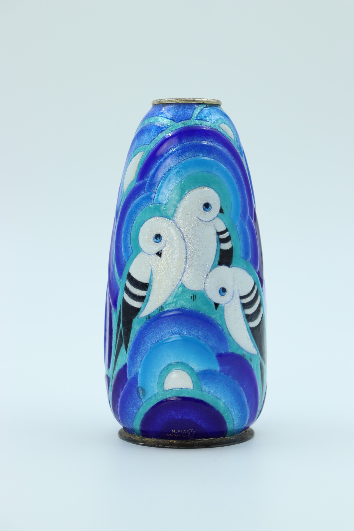 Vase aux oiseaux par Henriette Marty