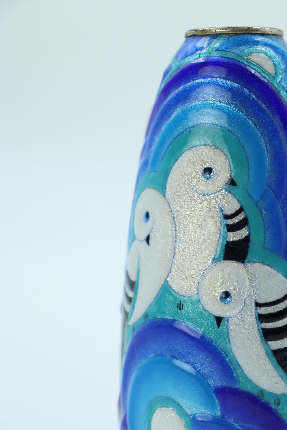 Vase aux oiseaux par Henriette Marty