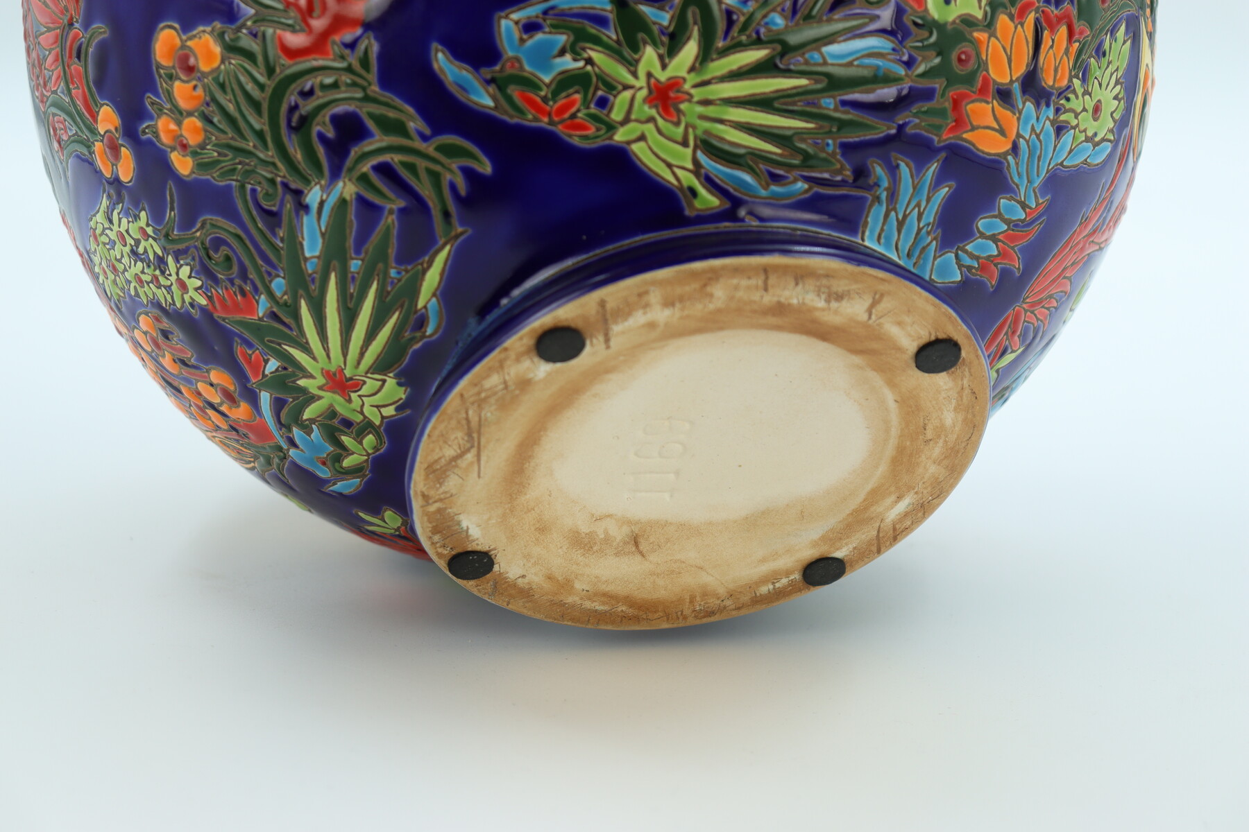 Vase Boch Keramis, modèle Jungle