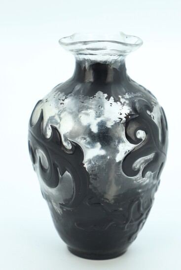 Sadness vase by Emile Gallé