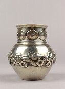 Vase en argent attribué à Thorvald Bindesboll