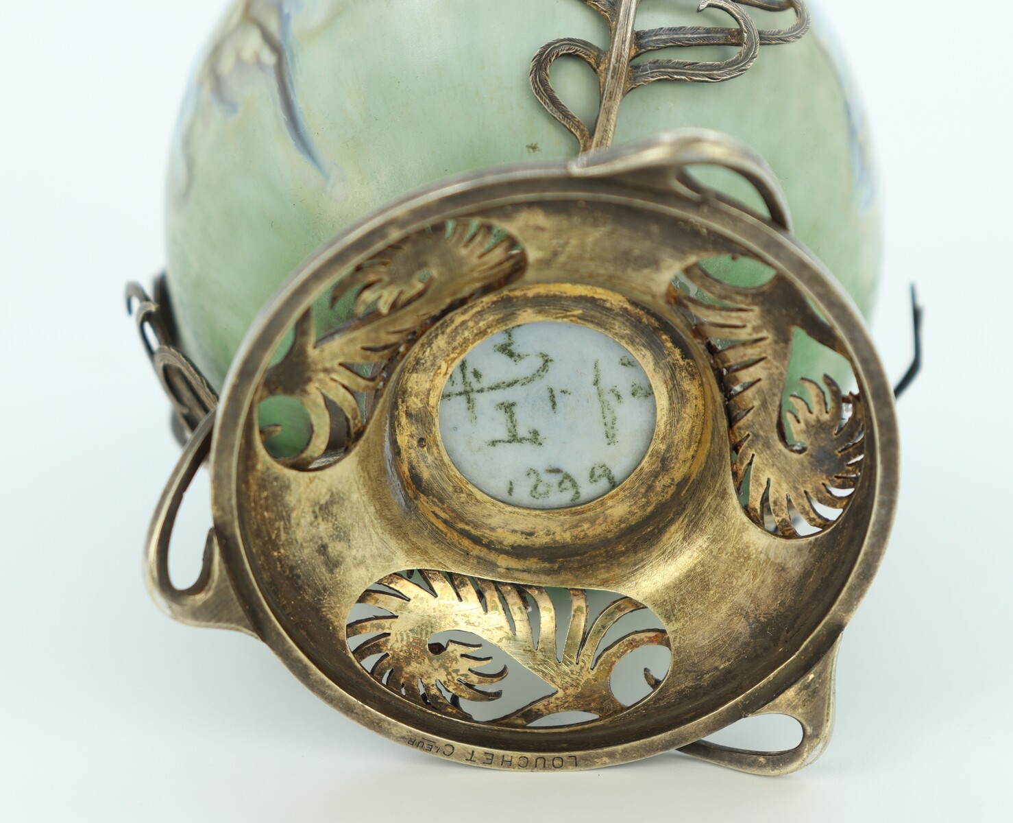 Vase par Alphonse Lamarre et Paul Louchet pour la Maison Pillivuyt