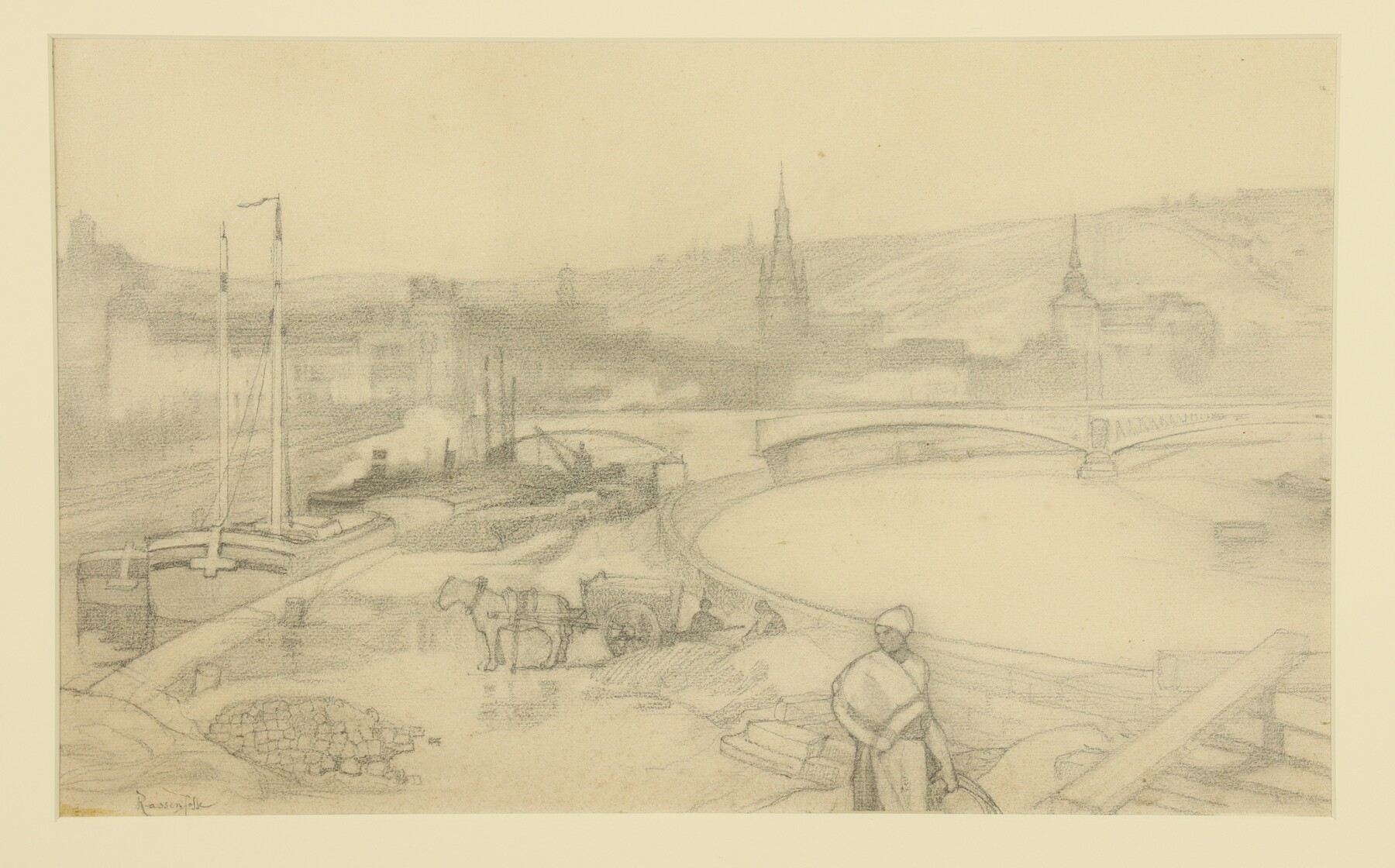 Vue de Liège par Armand Rassenfosse